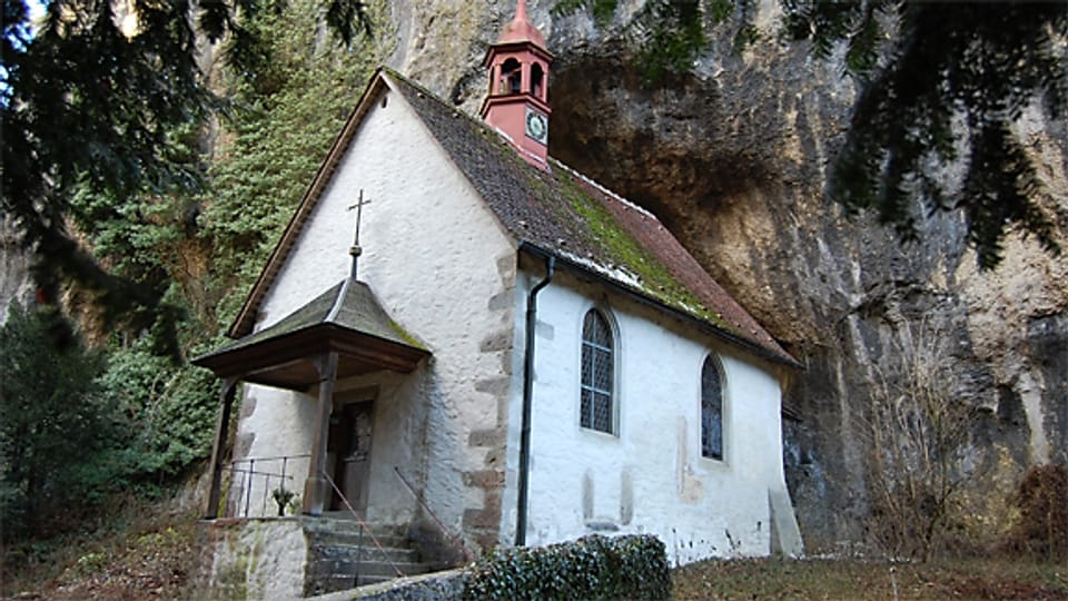 Kapelle Sankt Martin in der Verenaschlucht.