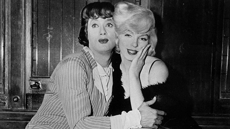 Toni Curtis und Marylin Monroe in «Some like it hot»