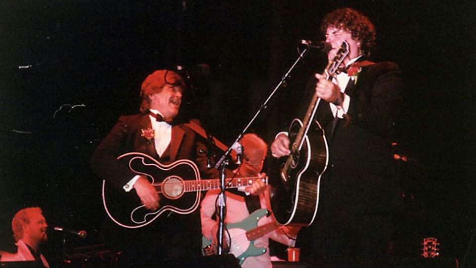 The Everly Brothers: Don (rechts) und Phil bei einem Konzert, 2006.