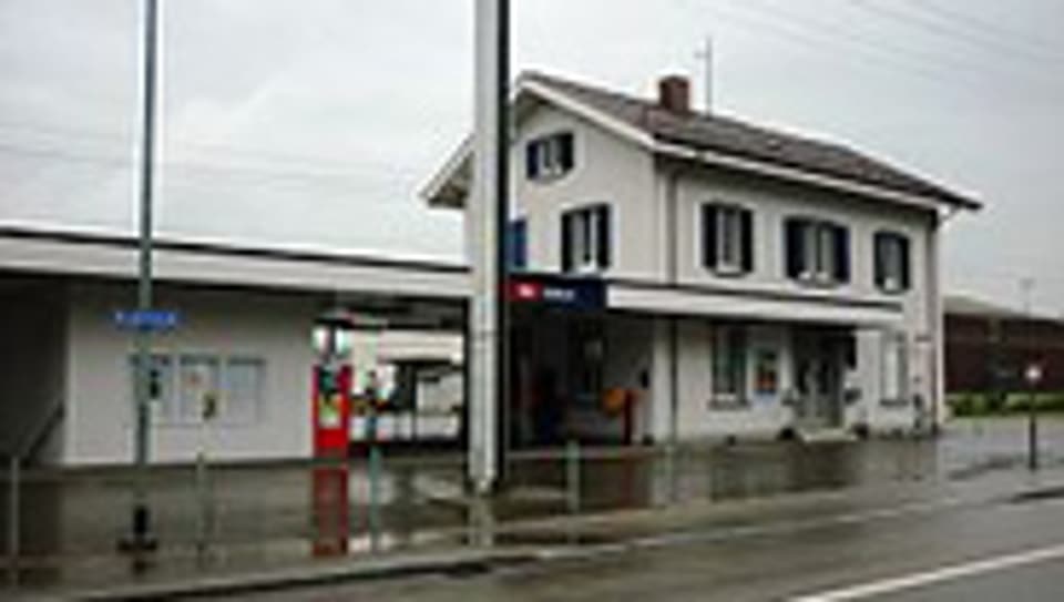 Privat geführte Station Islikon (TG).
