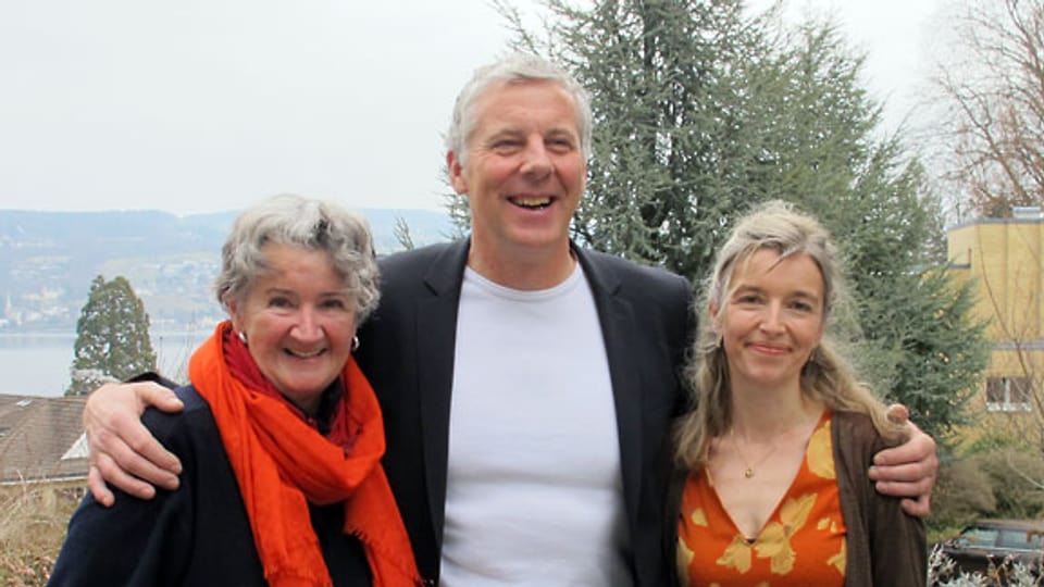 Monika Borner, Bruno Saile und Anita Richner