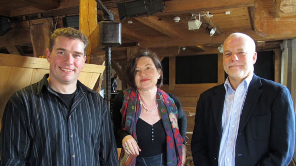 Adrian Gygax, Katharina Kilchenmann und Jürg Montalta