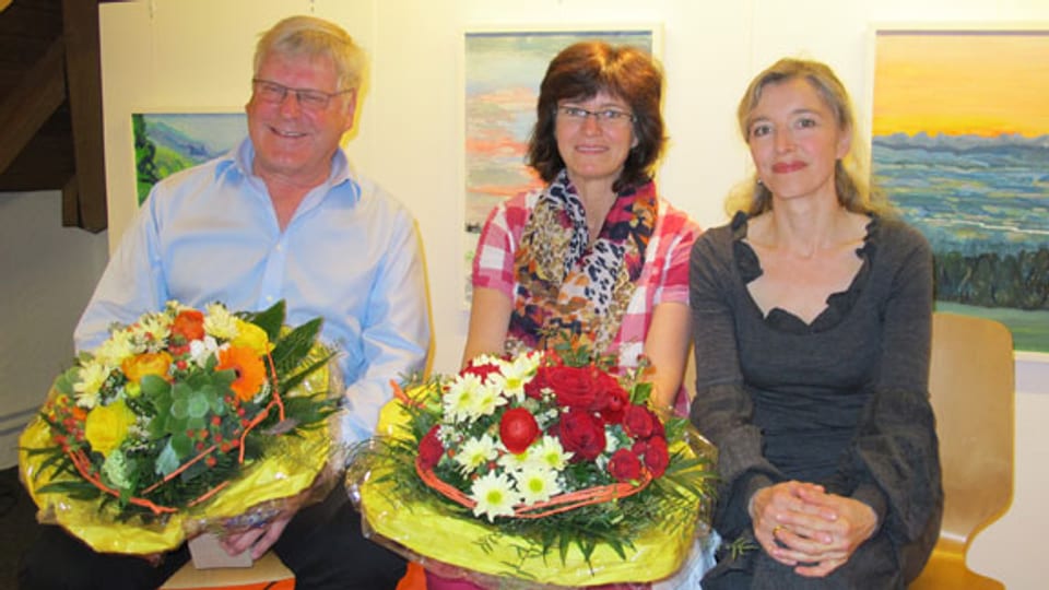 v.l.n.r. Andreas Bohnenblust, Rosi Bösiger und Anita Richner.