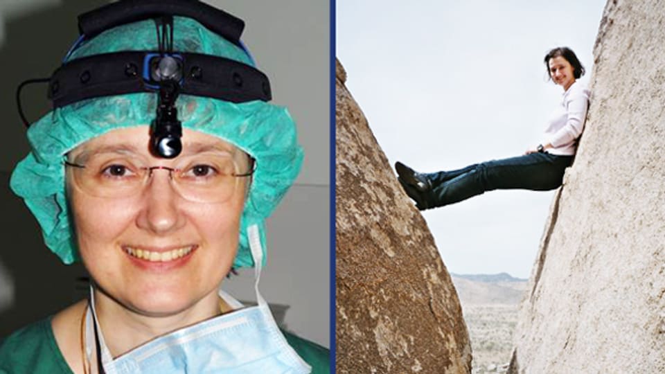 Zwischen 4000 und 5000 Operationen hat Karla Chaloupka in den letzten 20 Jahren gemacht. Sie sagt von sich: «Ich bin mit dem Spital, der Forschung und mit den Abenteuern des Reisens verheiratet.