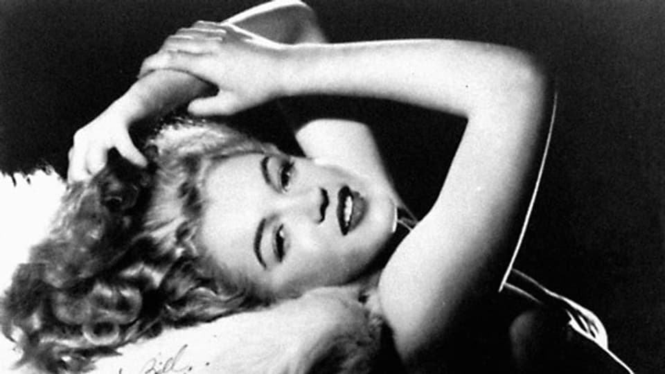 Eines der ersten Fotos von Marilyn Monroe.