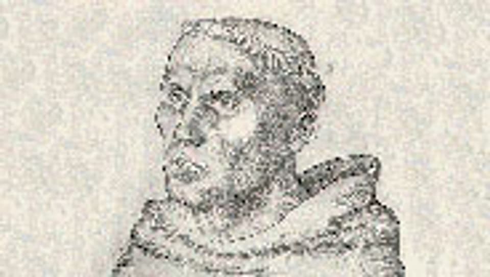 Älteste Abbildung Martin Luthers als Augustinermönch, 1520.