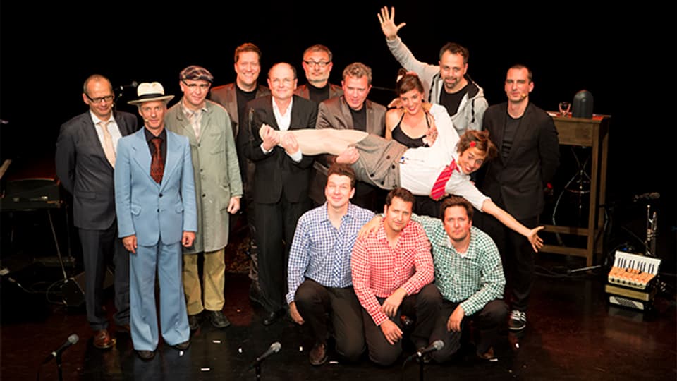 Zwei Mal im Jahr entsteht im Kleintheater Luzern ein Dreamteam: «Ohrfeigen - die Live-Radio-Show».