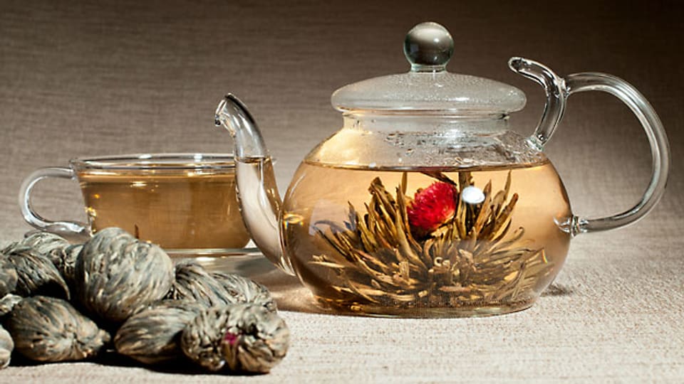 Die Teerose oder auch Teeblume wird in China bei besonders feierlichen Anlässen verwendet.