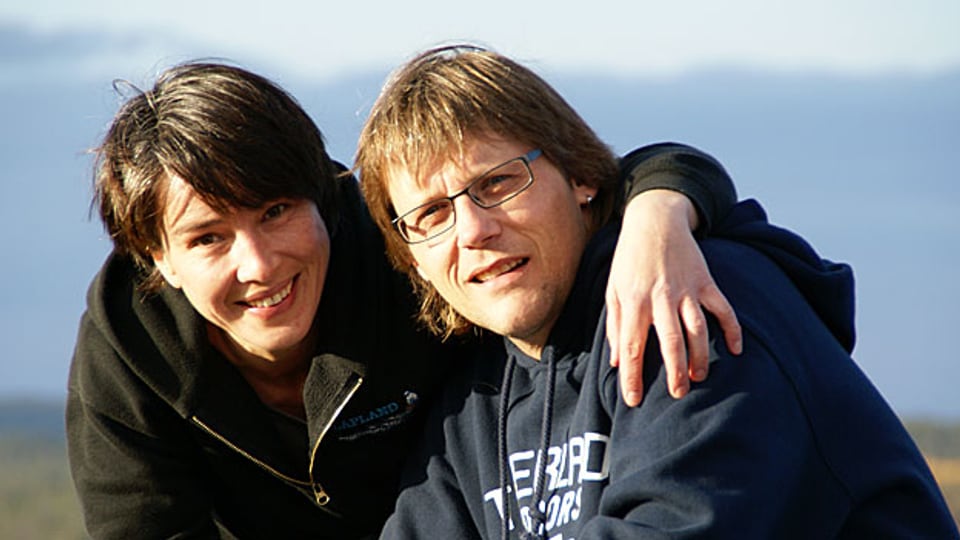 Rena und Beat Rieder-Oberson sind anfangs 2012 nach Schwedisch Lappland ausgewandert.