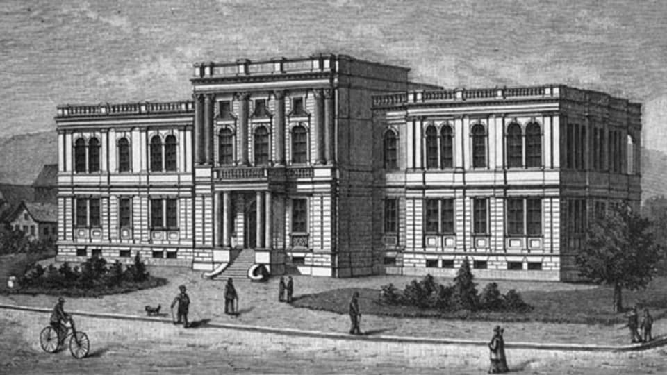 Die 1895 an der Rämistrasse in Zürich errichtete Augenklinik.