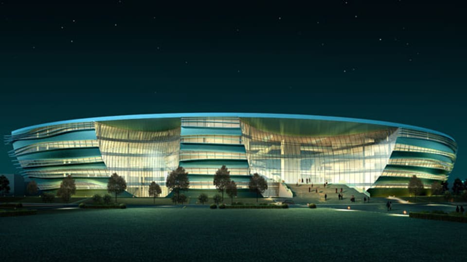 Diese Bibliothek will der Schweizer Architekt in Peking bauen.