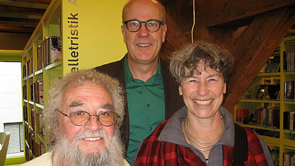 v.l.n.r. Max Braun, Daniel Hitzig und Susanne Kaufmann-Strübin.