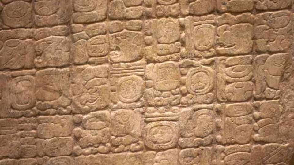 Replikat des «Monument 6» der Maya. Auf «Monument 6» basieren viele Weltuntergangstheorien.