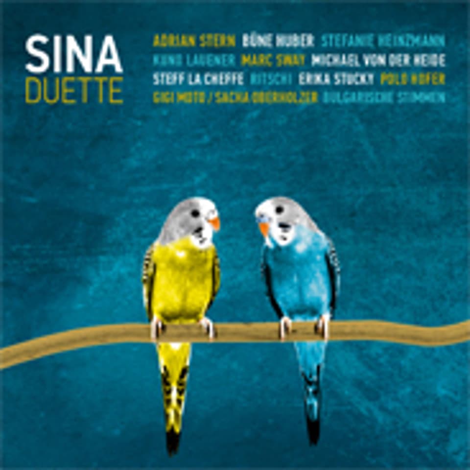 Album-Cover «Duette» von Sina.