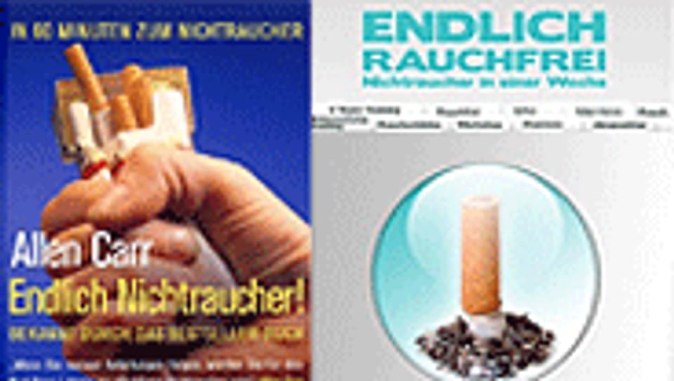 DVDs zur Zigaretten-Abgewöhnung