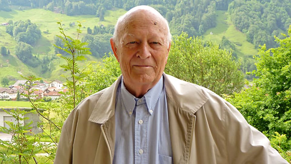 Alois Gwerder lebt heute im Altersheim Buobenmatt in Muotathal.