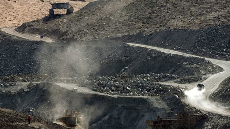 Kupfermine in Copiapo/Chile