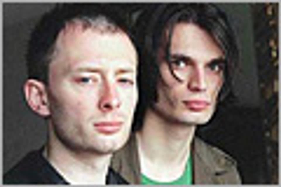 Thom Yorke & Jonny Greenwood von Radiohead