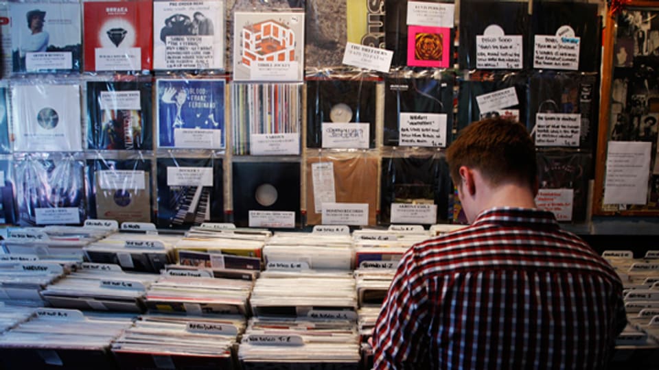 Im legendären Londoner Shop Rough Trade herrscht für Vinyl-Fans die Qual der Wahl.