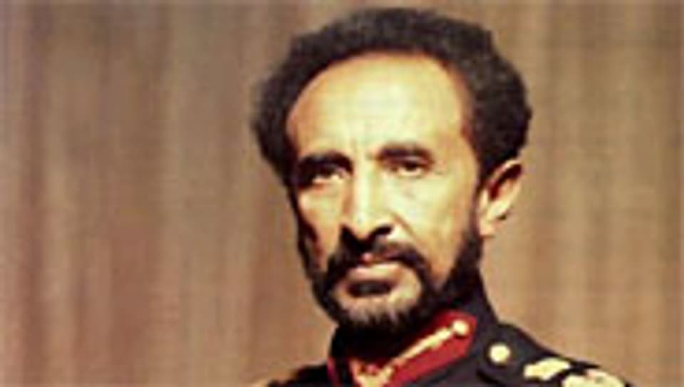 Haile Selassie (1892-1975), letzter Kaiser von Äthiopien