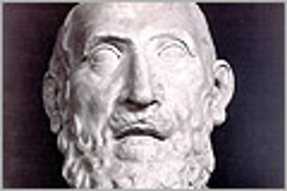 Gilt als Begründer der Medizin als Wissenschaft: Hippokrates.