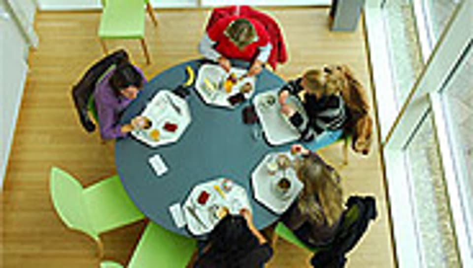 Big Brother is watching you eat: Mittagstisch an der Universität Wageningen