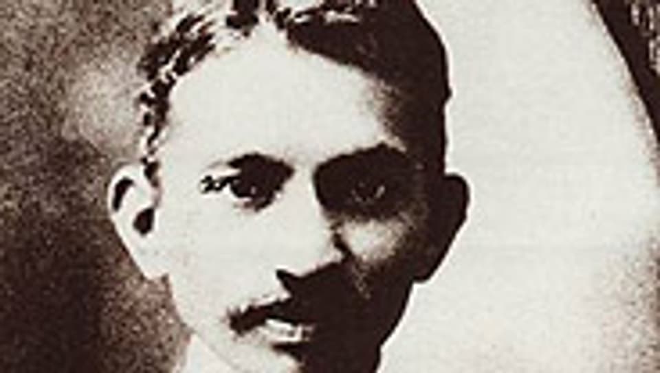 Gandhi in Südafrika um 1900