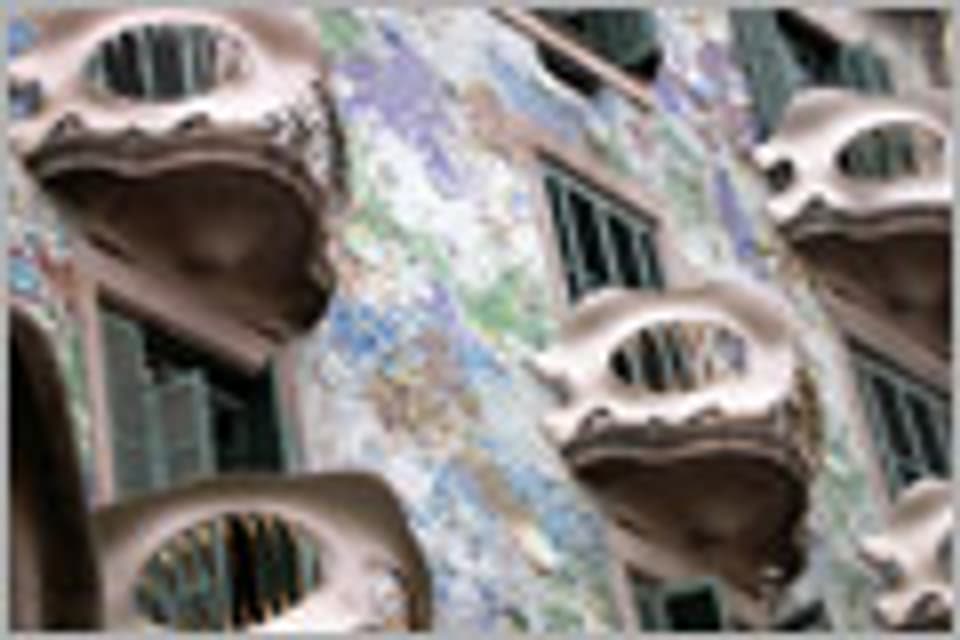 Casa Batlló von Antoni Gaudí, Barcelona
