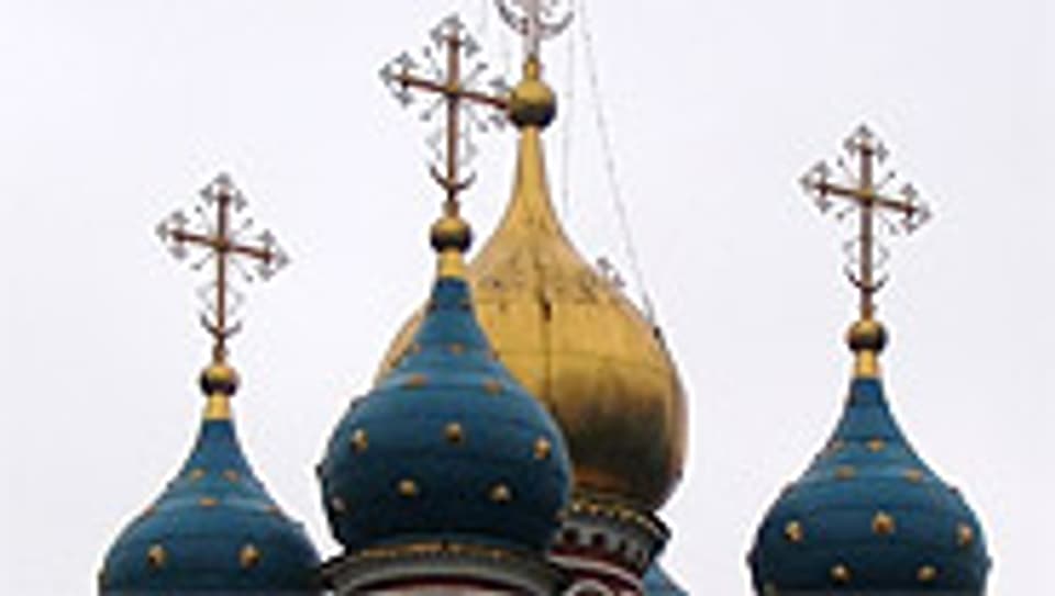 Russisch-Orthodoxe Kirche in Moskau (Ulitsa Warwarka)