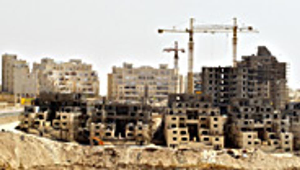 Illegaler Siedlungsbau im Westjordanland, in der Nähe Jerusalems.