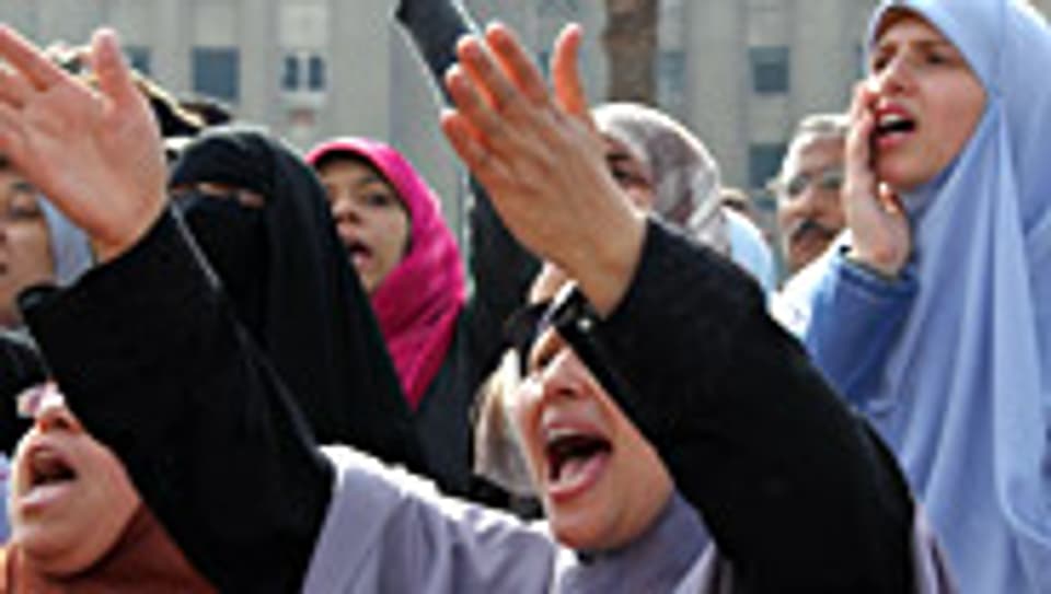 Demonstrantinnen in Kairo.