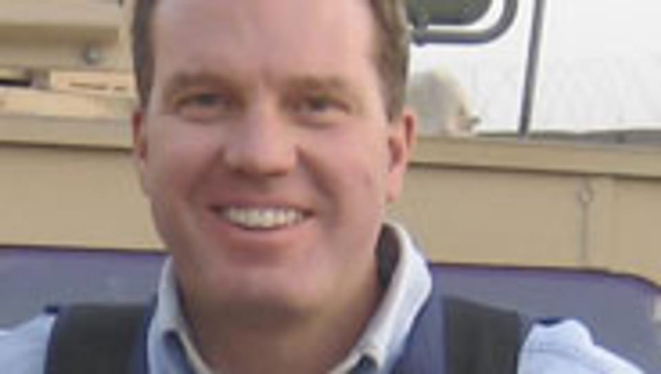 Greg Burke, 2007 für «Fox» in Afghanistan, jetzt im Vatikan.