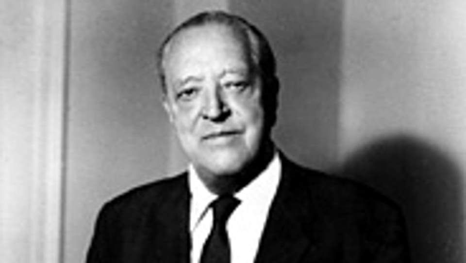 Ludwig Mies van der Rohe, 1958.