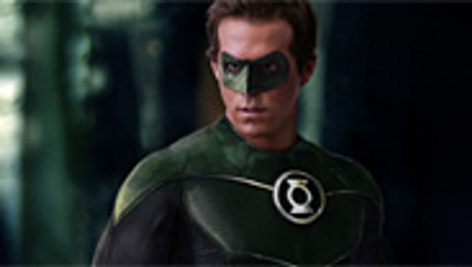 Der kanadische Schauspieler Ryan Reynolds als «Green Lantern».