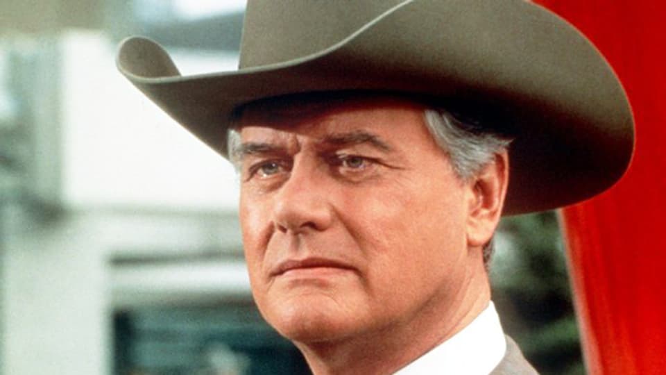 Der Cowboyhut von Stetson war sein Markenzeichen: Larry Hagman in der Rolle als J.R. Ewing.