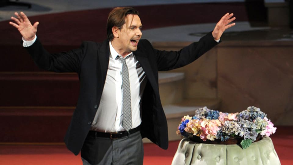 Michael Maertens in der Rolle von «Alceste» in «Der Menschenfeind» am Schauspielhaus Zürich.