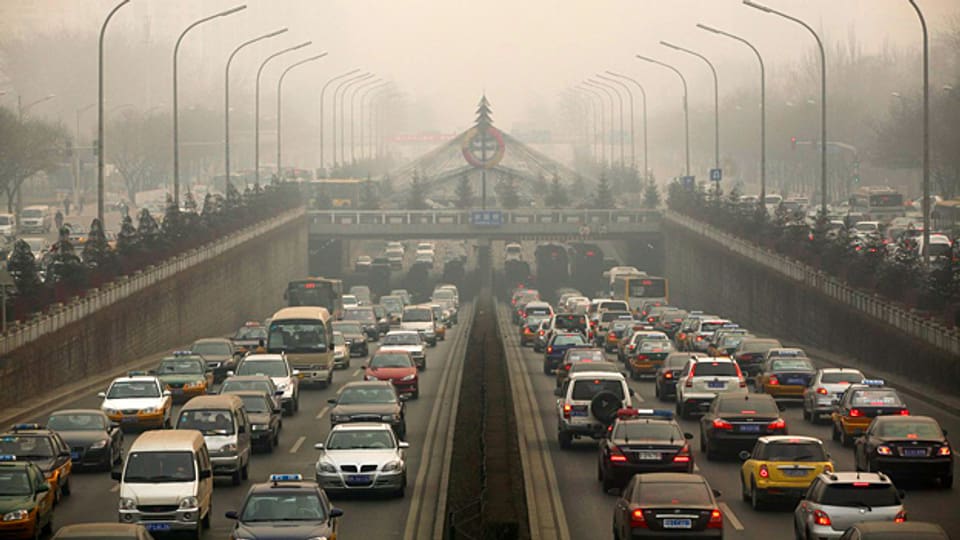 Dicke Luft: Peking hat ein Smog-Problem.