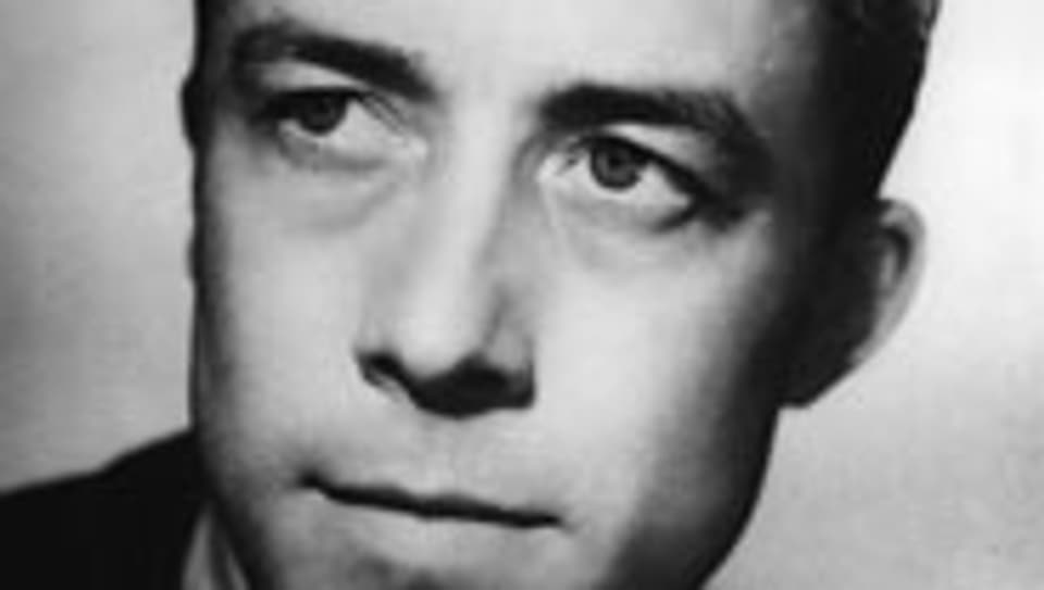 Albert Camus, 1913-1960, aufgenommen im Jahr 1956.