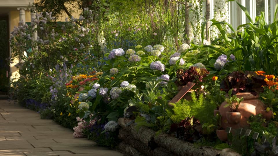 Der Garten von Emily Dickinson, nachempfunden vom Botanischen Garten in New York: Dickinson war zu Lebzeiten berühmter für ihren Garten als ihre Gedichte.