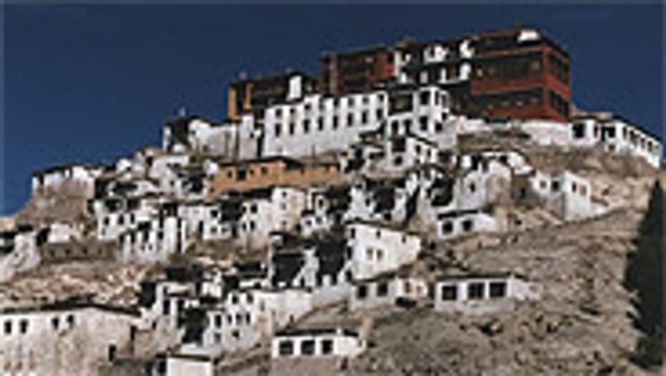 Das Tikse-Kloster in Ladakh