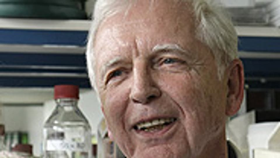 Einer von dreien: Harald zur Hausen bekam für seine Entdeckung den Nobelpreis in Medizin 2008.