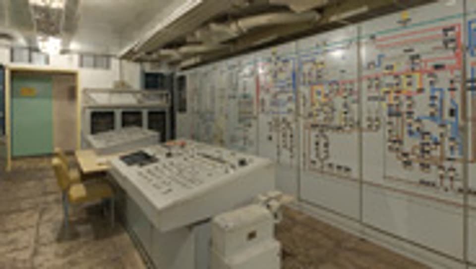 Kontrollraum im Bunker 17/5001, wie die «Perle» offiziell hiess.
