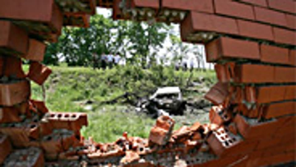 Anschlag in Inguschetien Juni 2009.