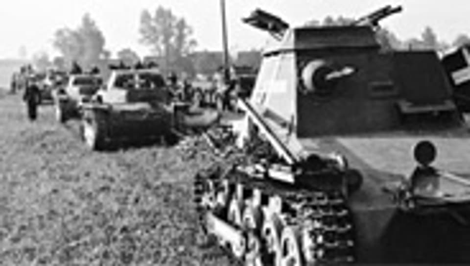 Panzer in Polen, 1939.