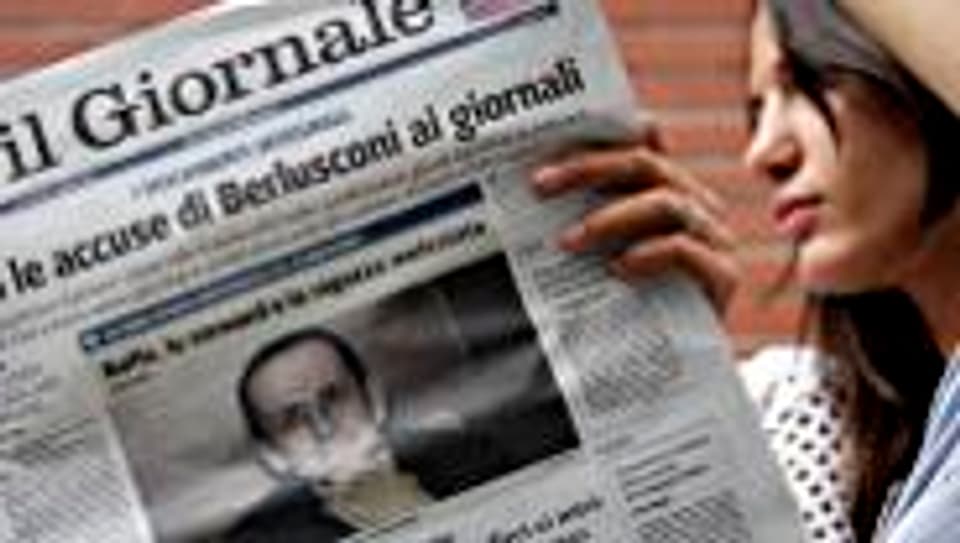 «Il Giornale»: Berlusconis Zeitung führte eine Kampagne gegen Berlusconi Kritiker Dino Boffo.