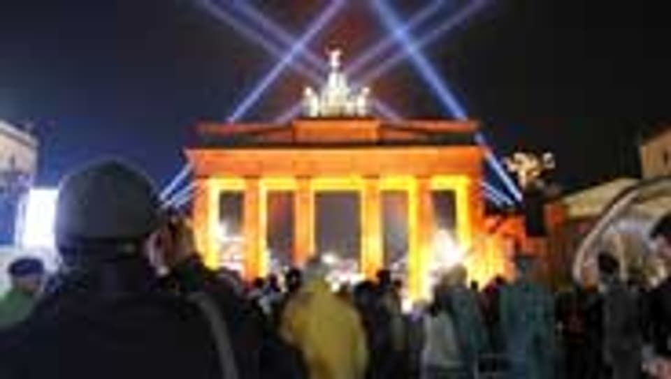 Deutschland feiert die Wiedervereinigung vor 20 Jahren.