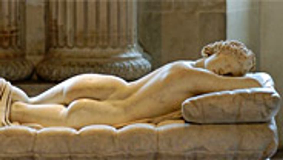 Nicht Mann, nicht Frau: Hermaphroditos, eine Gestalt aus der griechischen Mythologie.