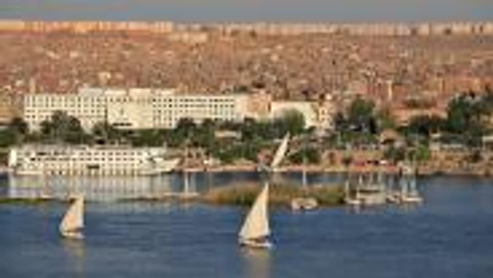 Der Nil bei Assuan.