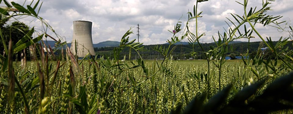 Vorerst steht es noch: das Kernkraftwerk Gösgen.