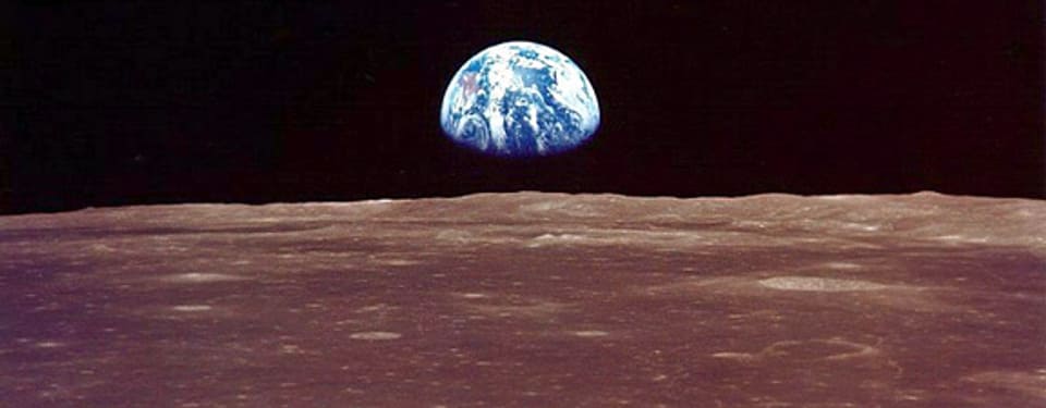 Aufgehende Erde: Fotos aus den 70ern veränderten unseren Blick auf die Erde.
